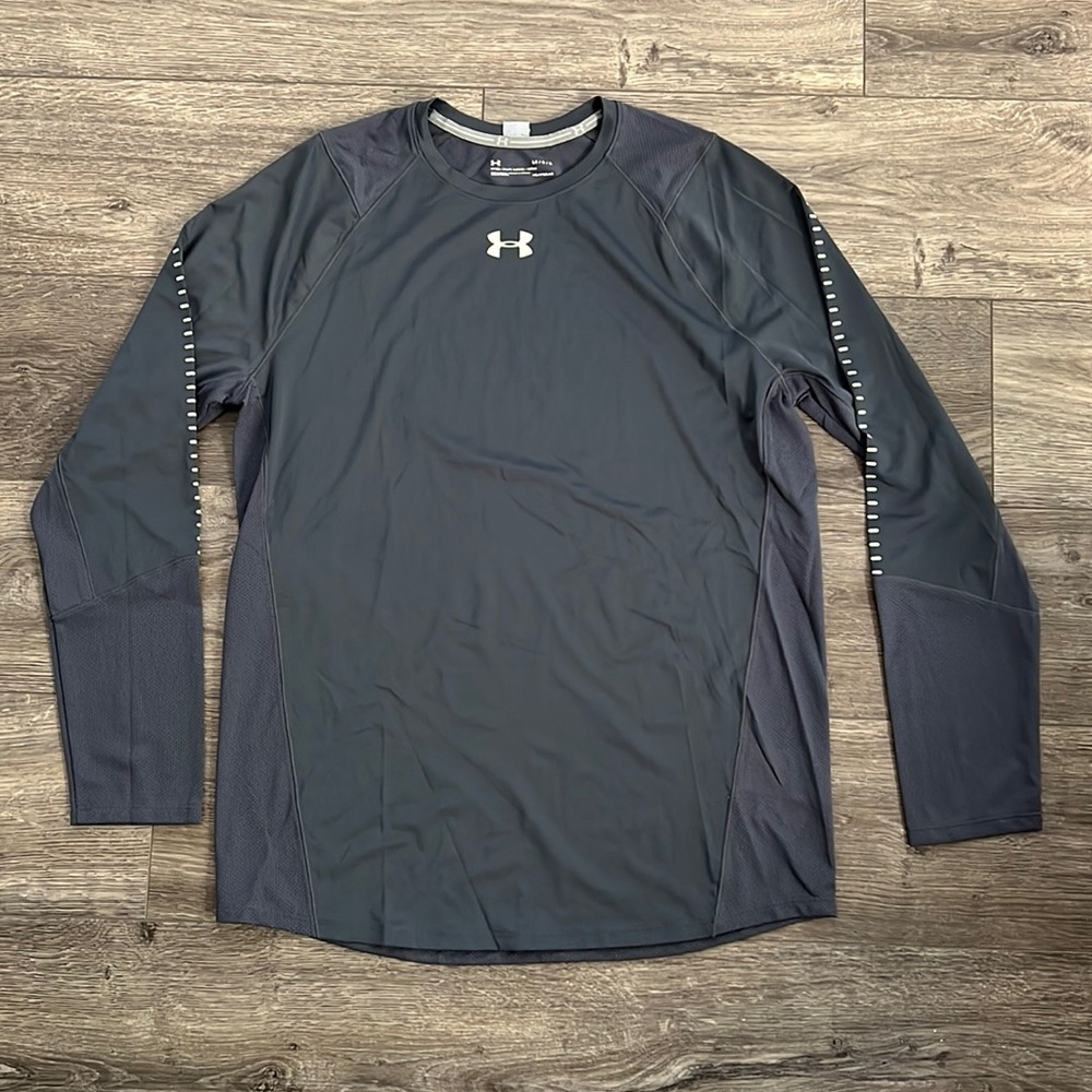 Under Armour Men's Long Sleeve Compression Shirt - Black